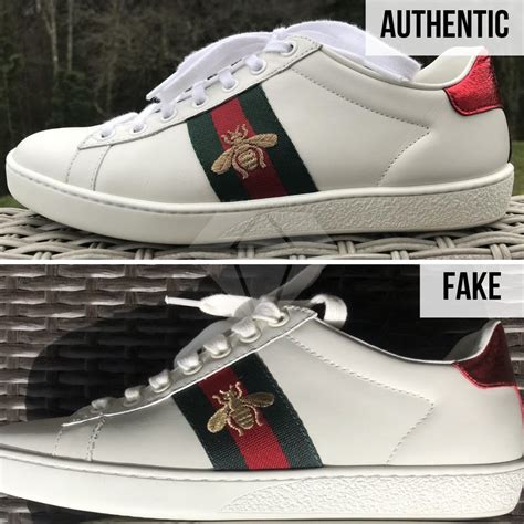 gucci ace bee legit check|How to spot fake Gucci Ace Sneaker .